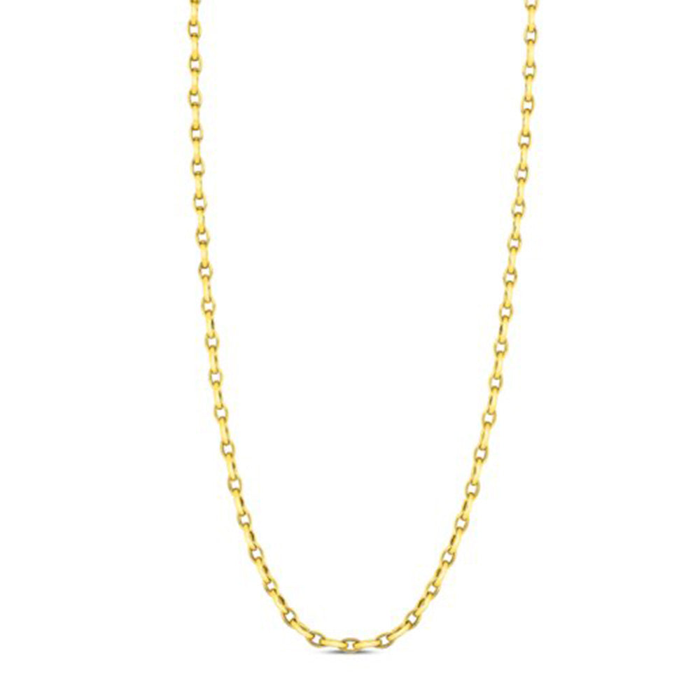 Roberto Coin Almond Link Chain Necklace