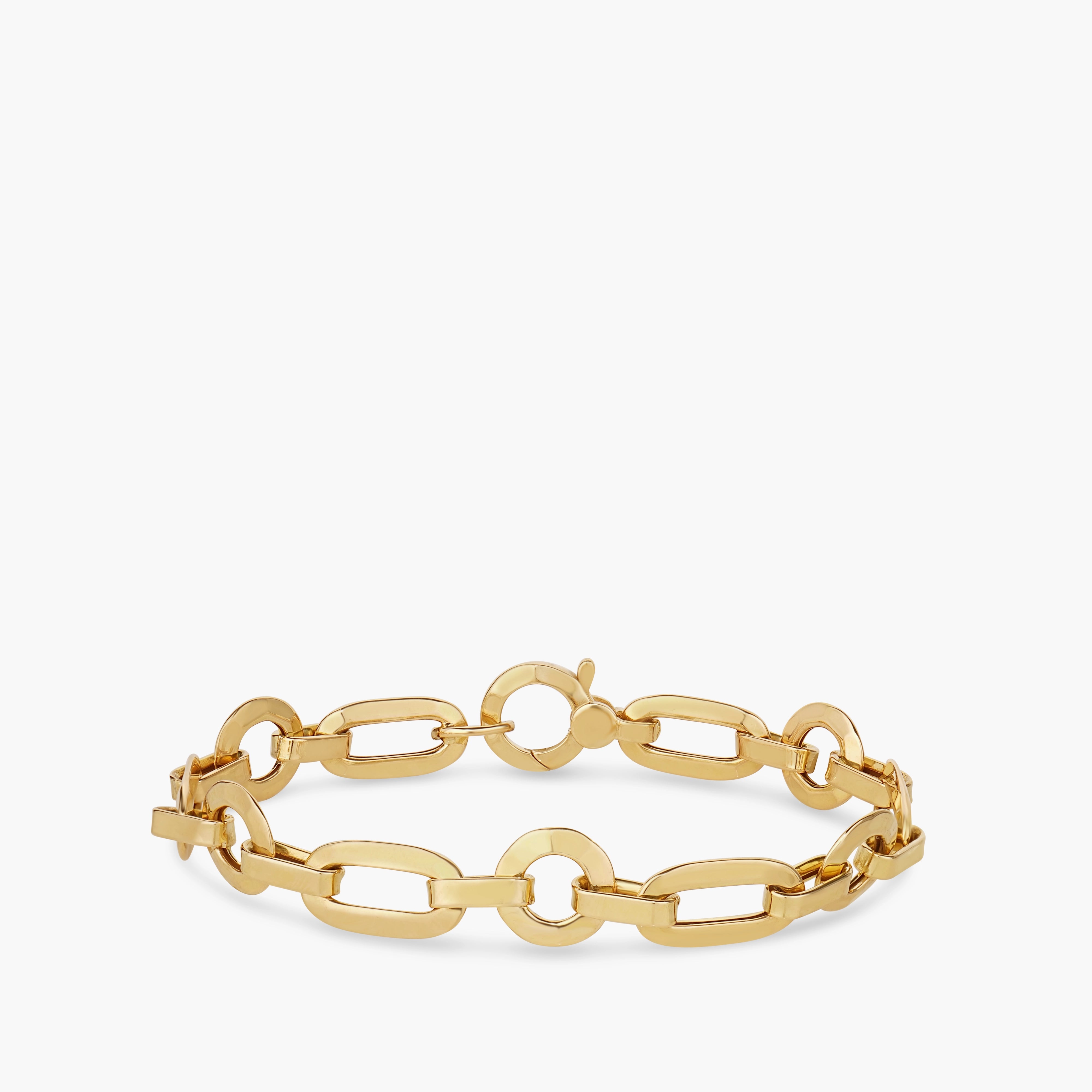 Roberto Coin Gold Mixed Link Bracelet