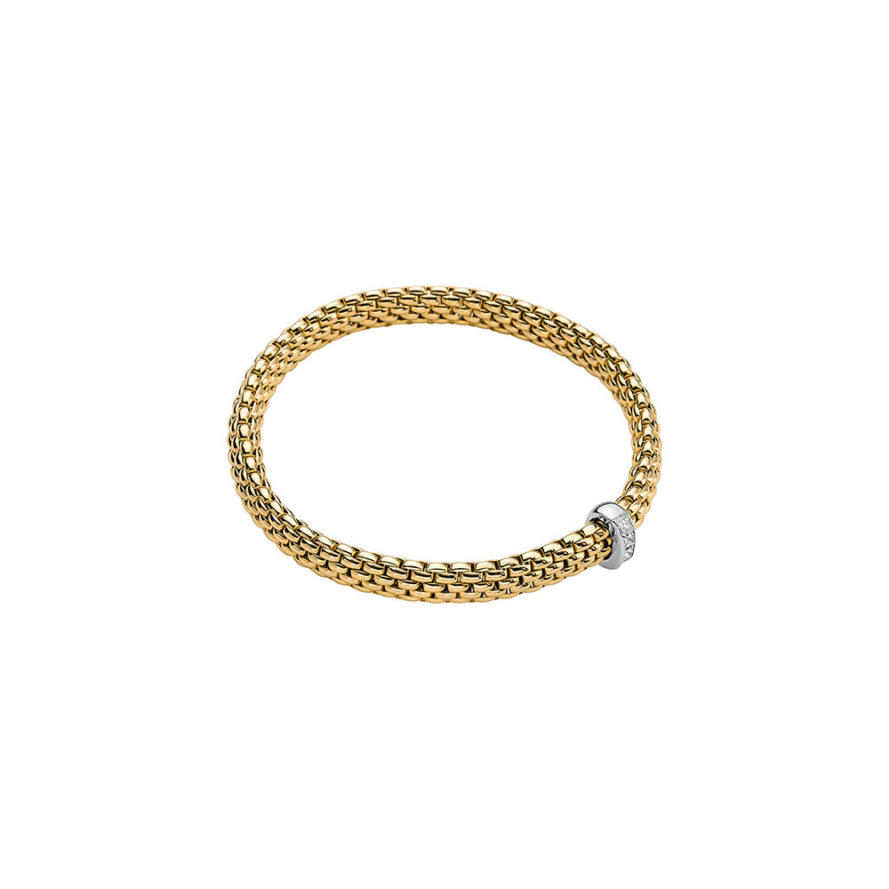 Fope Vendome Flex'it Diamond Rondel Bracelet