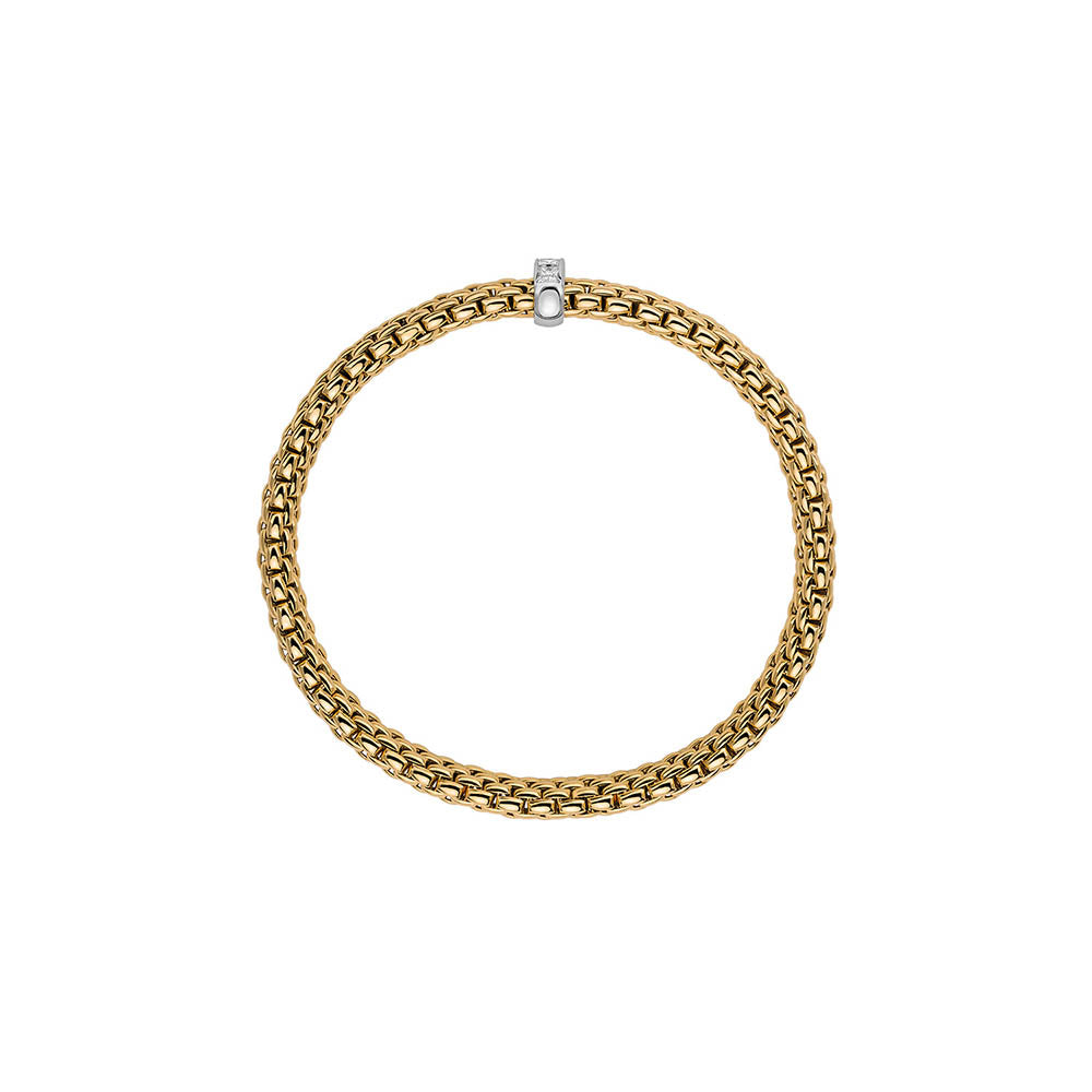 Fope Vendome Flex'it Diamond Rondel Bracelet