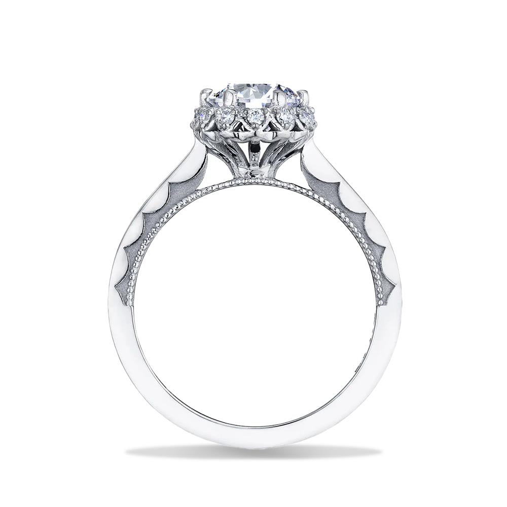 Tacori Sculpted Crescent Bloom Engagement Ring Setting