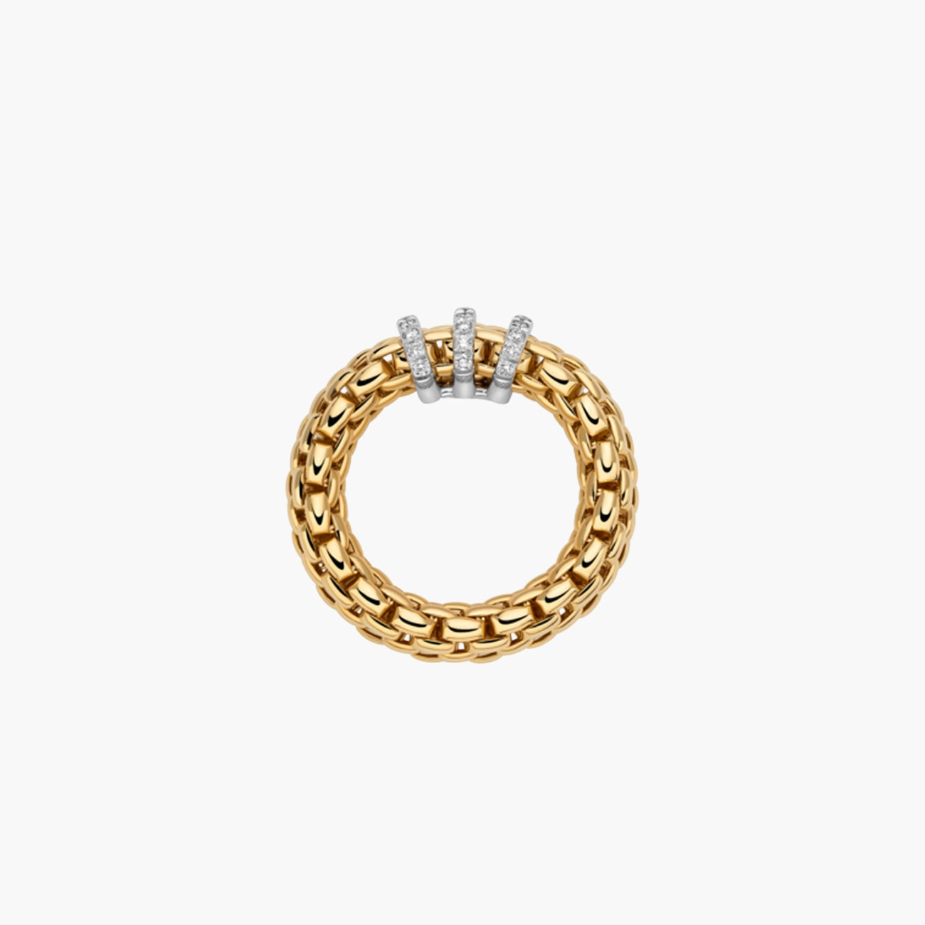 Fope Vendôme Flex'It Diamond Pavé Ring