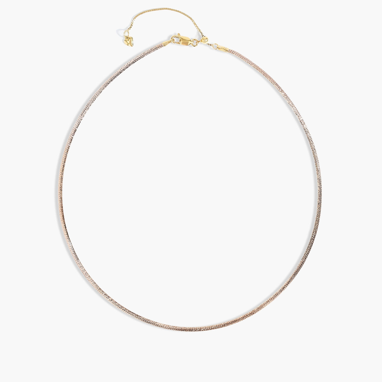 Bellarri Rose Gold and Yellow Gold Reversible Chain Necklace