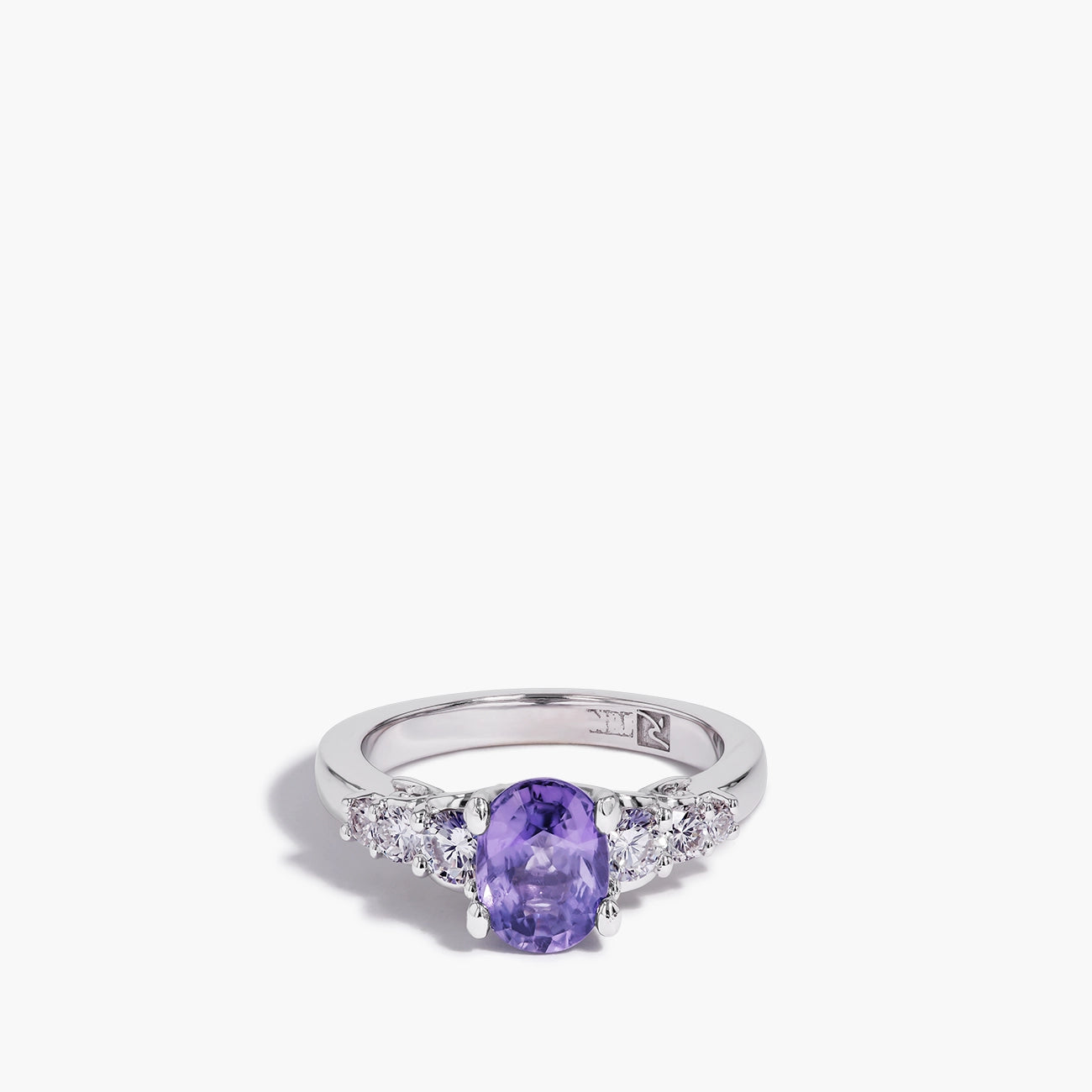 Robert Pelliccia Half Carat Purple Sapphire Ring