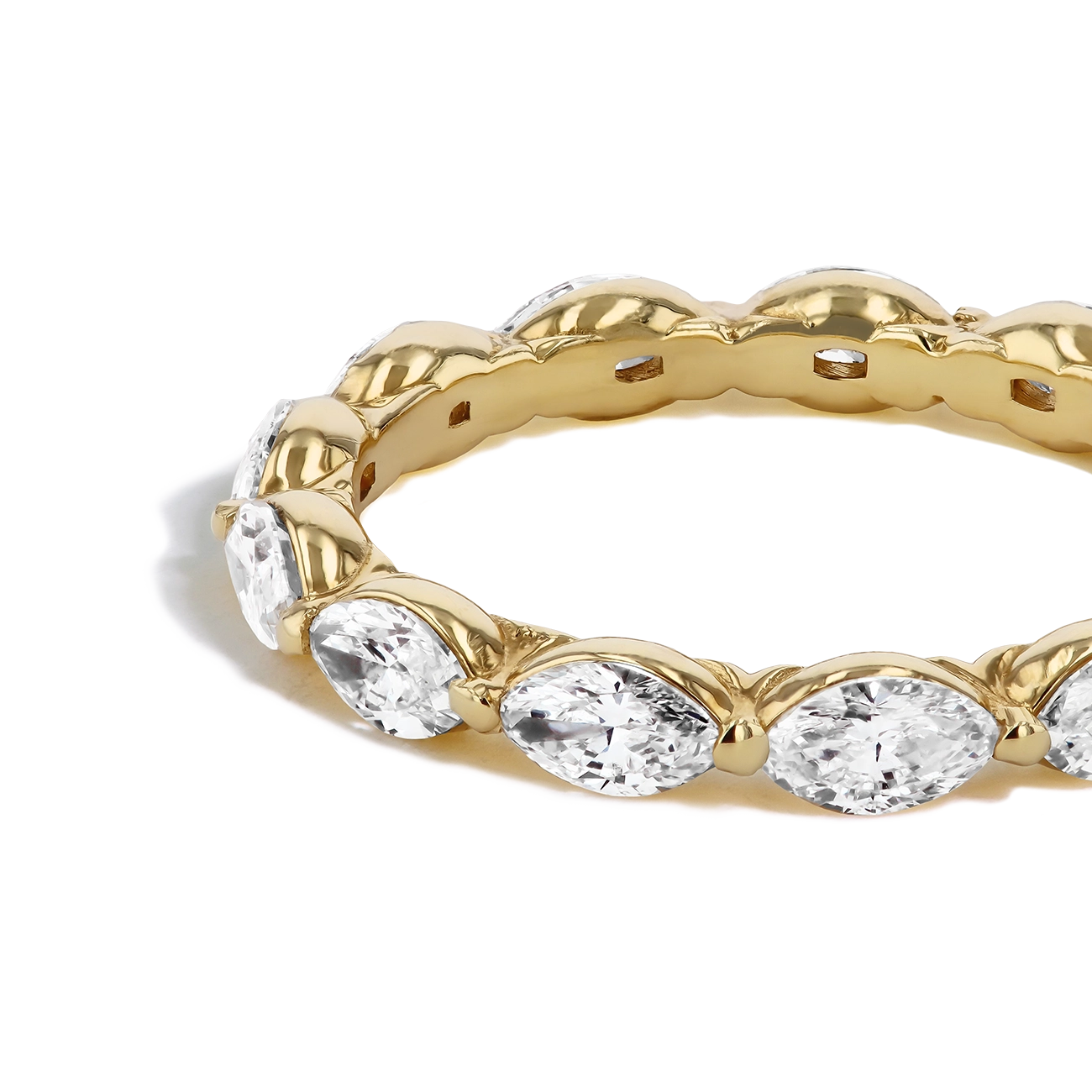 Robert Pelliccia Marquise Diamond Eternity Band