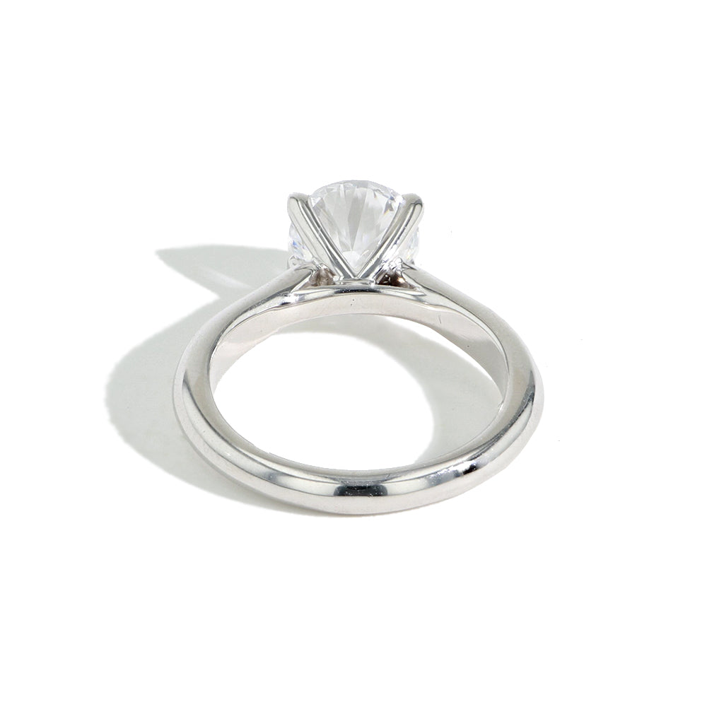 Robert Pelliccia Leganti 18K Gold Solitaire Engagement Ring Setting