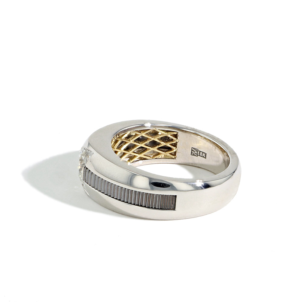 Robert Pelliccia Octagon Diamond Ring