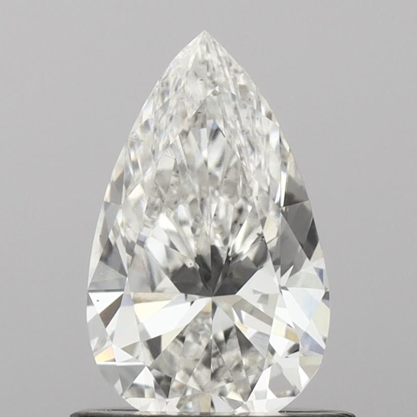 Diamond Lab Grown PEAR 0.8ct VS2