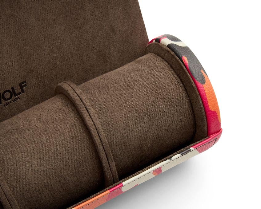 WOLF Elements Triple Watch Roll - Fire