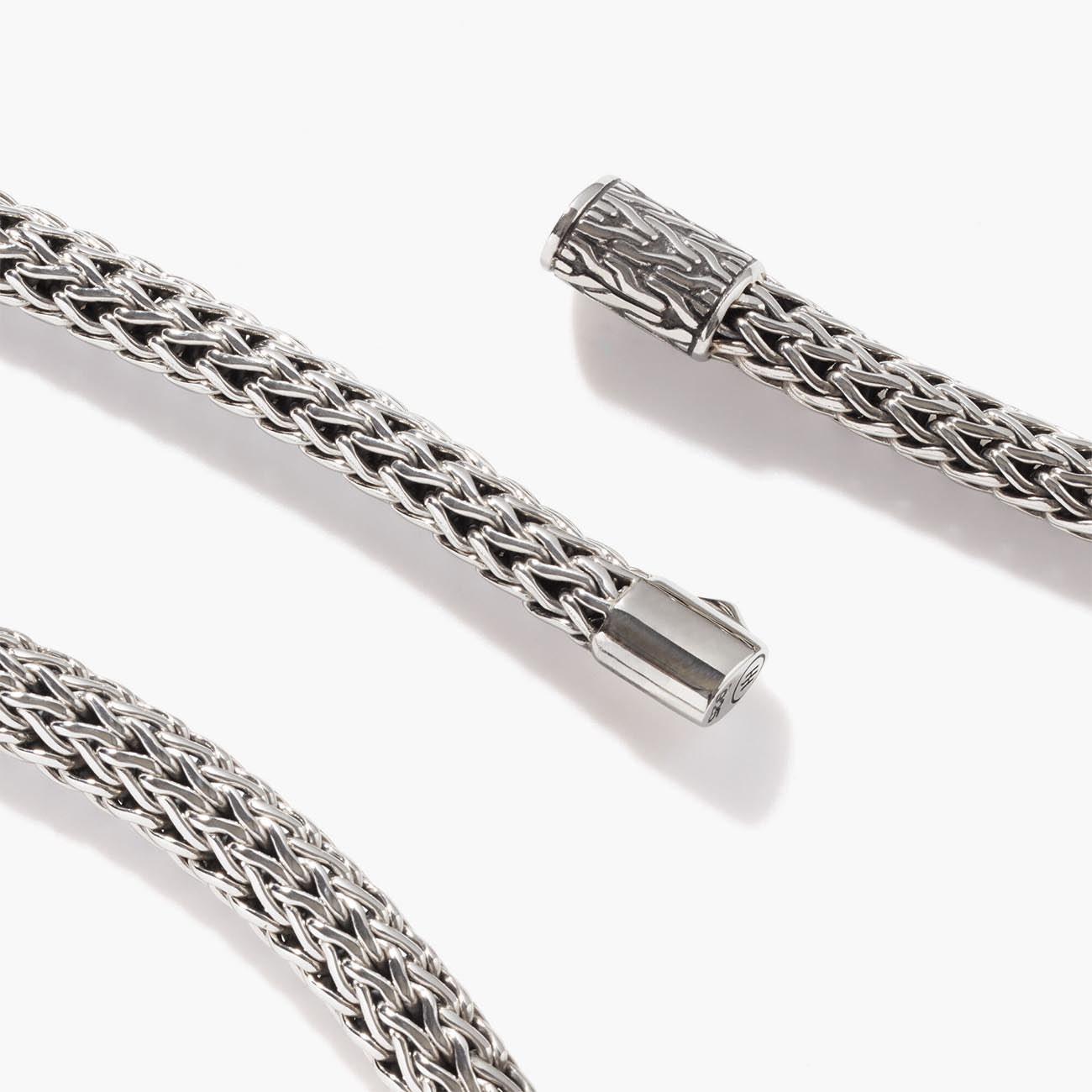 John Hardy Icon 6.5mm Silver Necklace with Chain Clasp