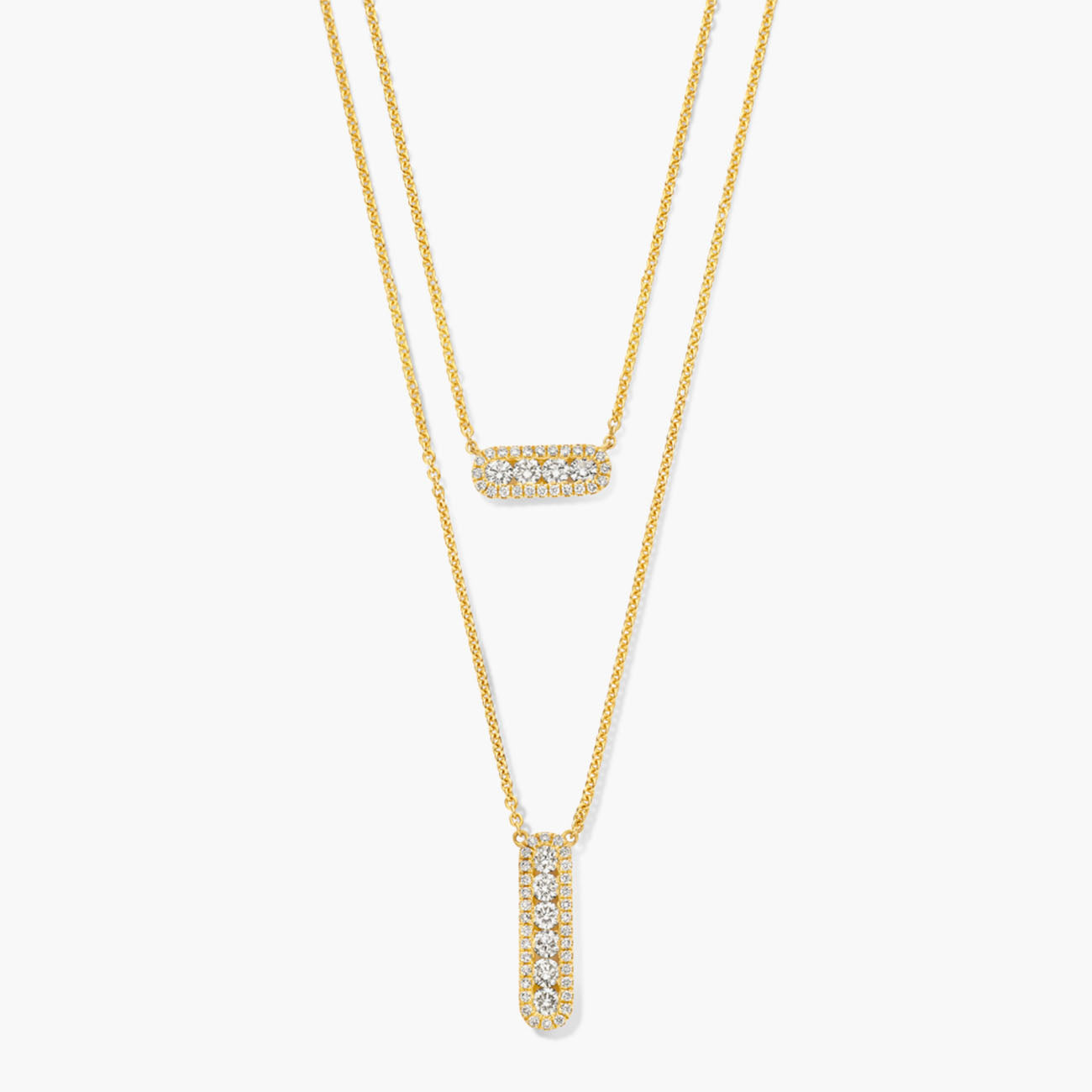 Hulchi Belluni Sparkling Pendant Necklace