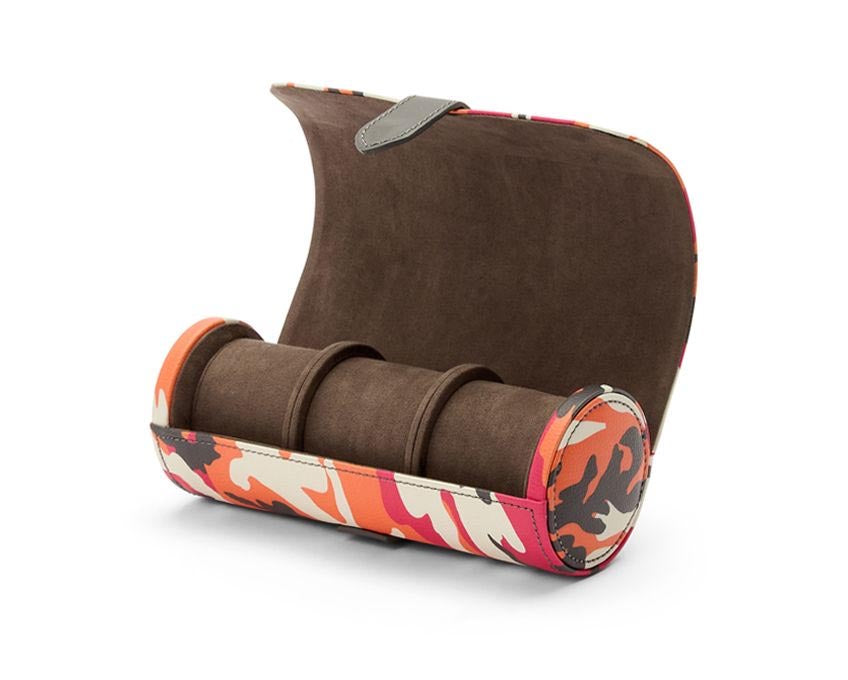 WOLF Elements Triple Watch Roll - Fire