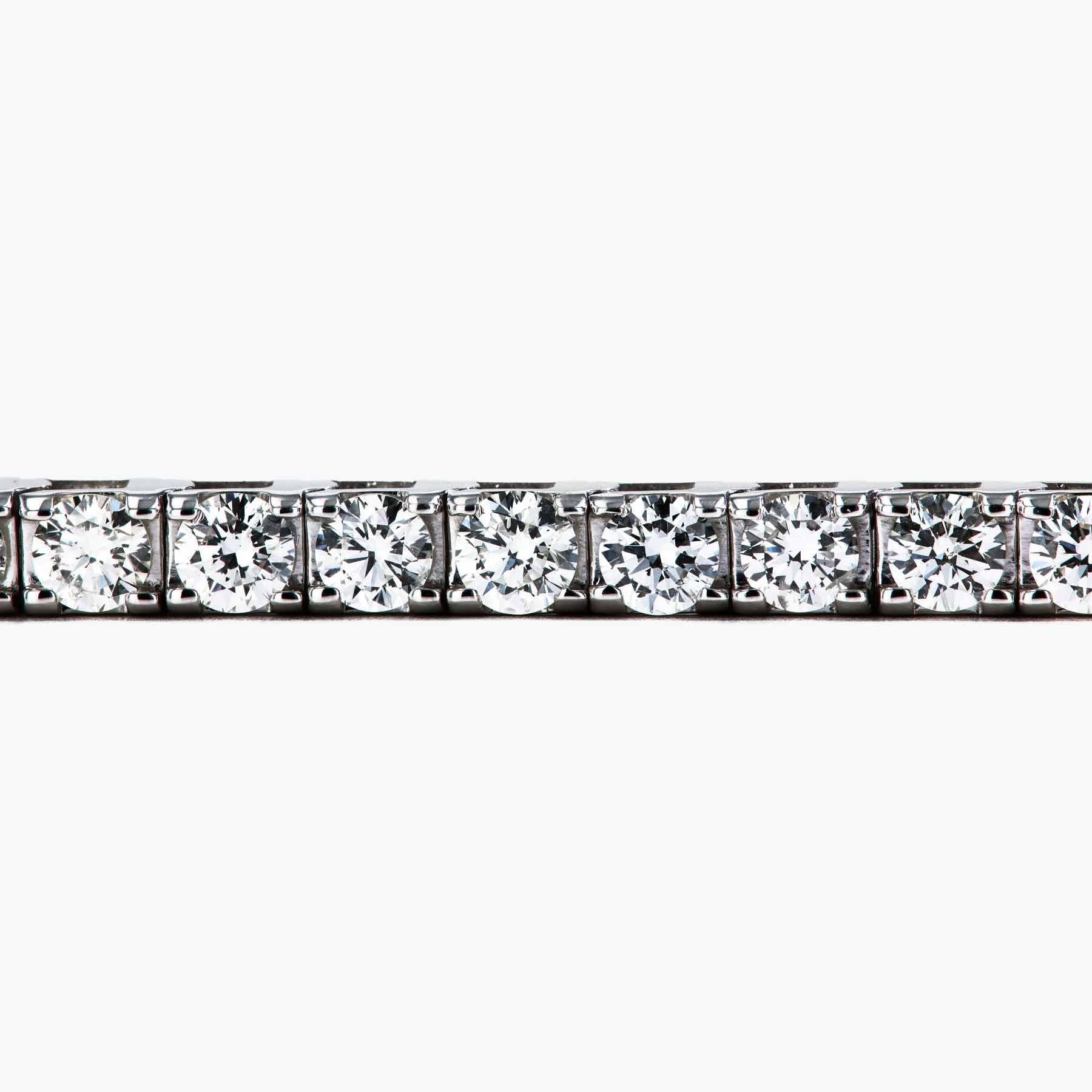 6 Carat Diamond Tennis Bracelet in 14k White Gold