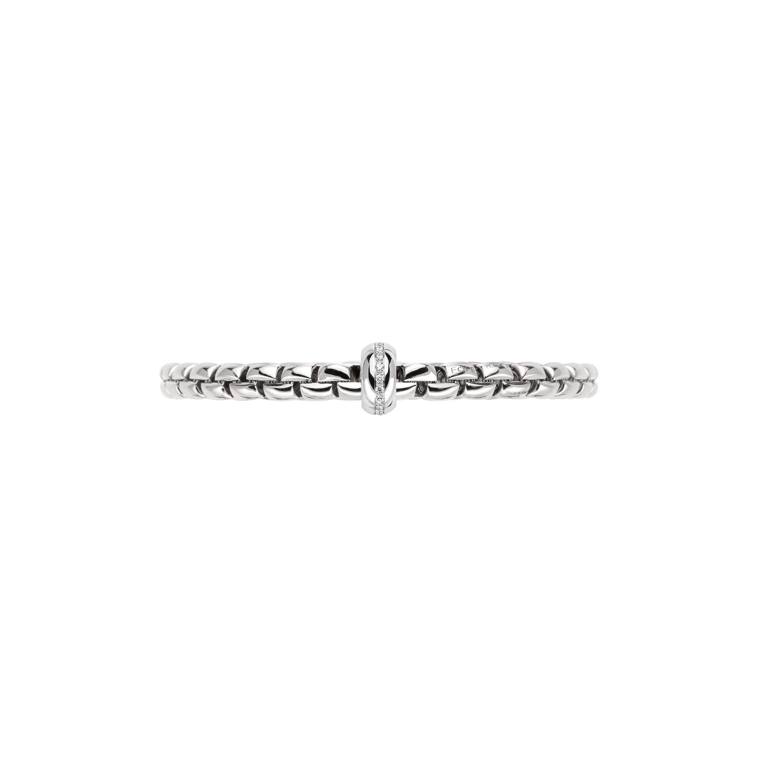 Fope Flex It Diamond Station Bracelet