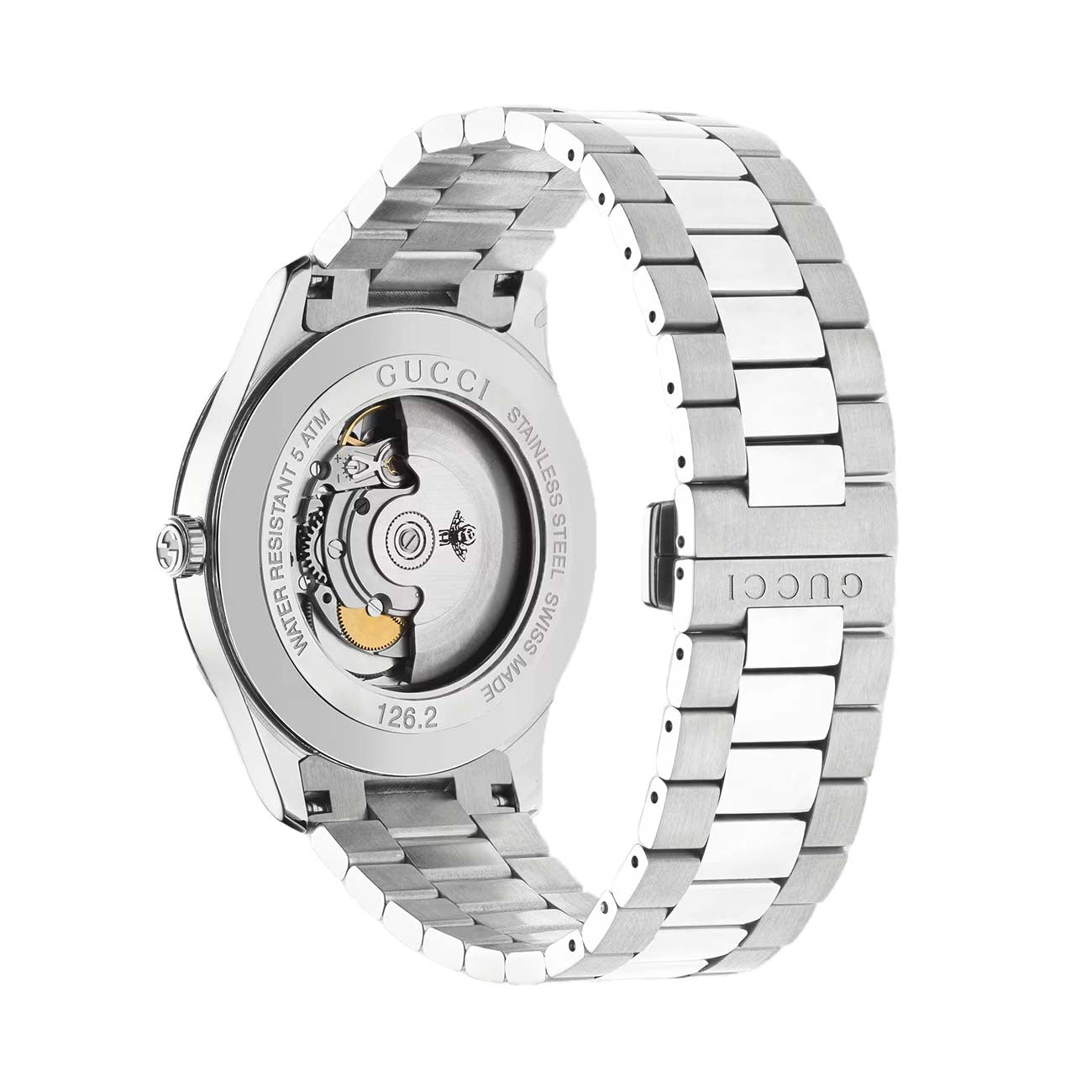Gucci G-Timeless 42mm Two-Tone Bee Watch