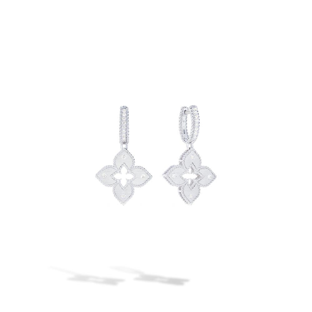 Roberto Coin Petite Venetian Princess Diamond Drop Earrings