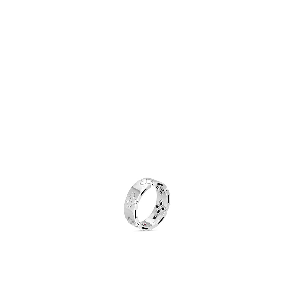 Roberto Coin Love In Verona Medium Flower Band Ring
