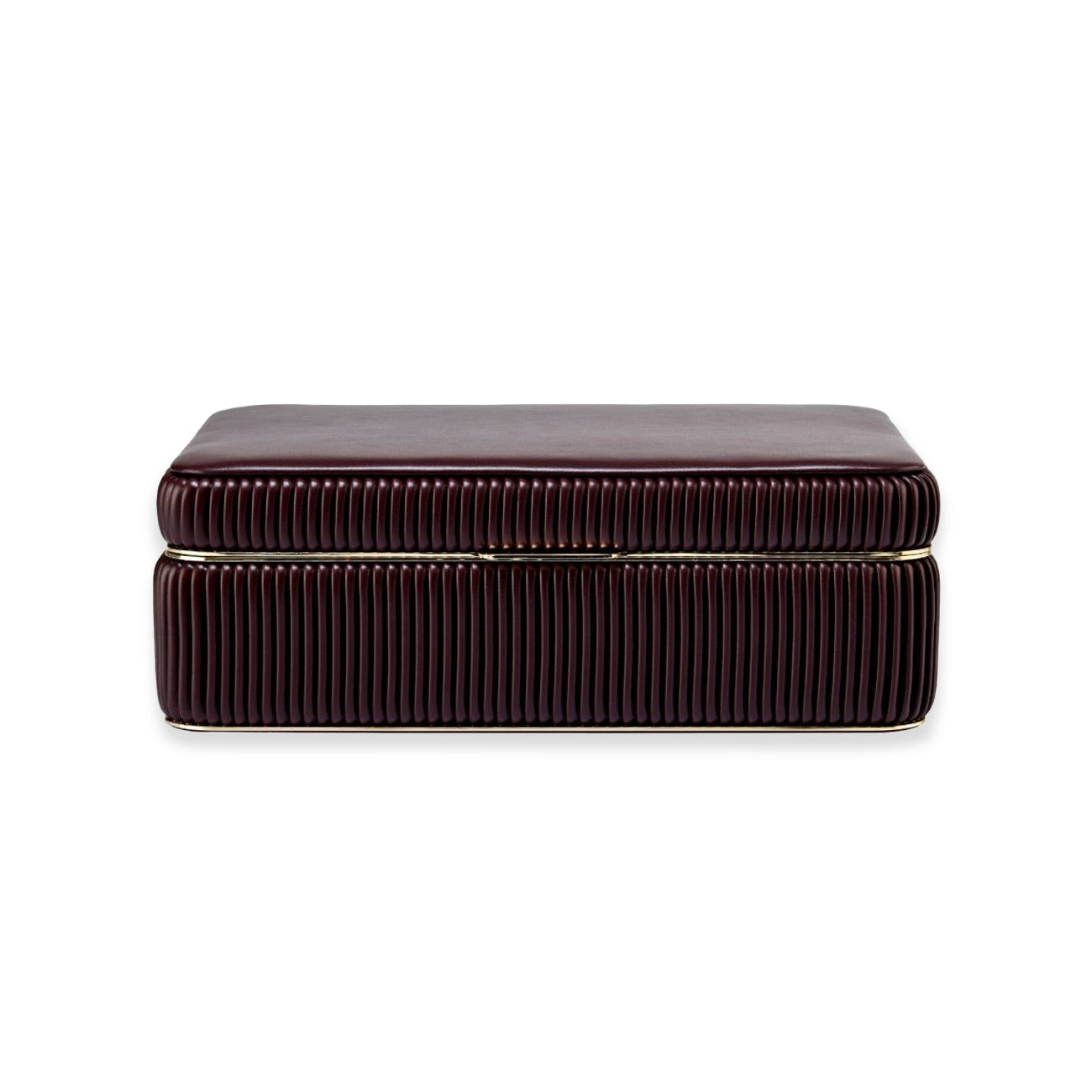 Wolf Bella Medium Jewelry Box in Bordeaux