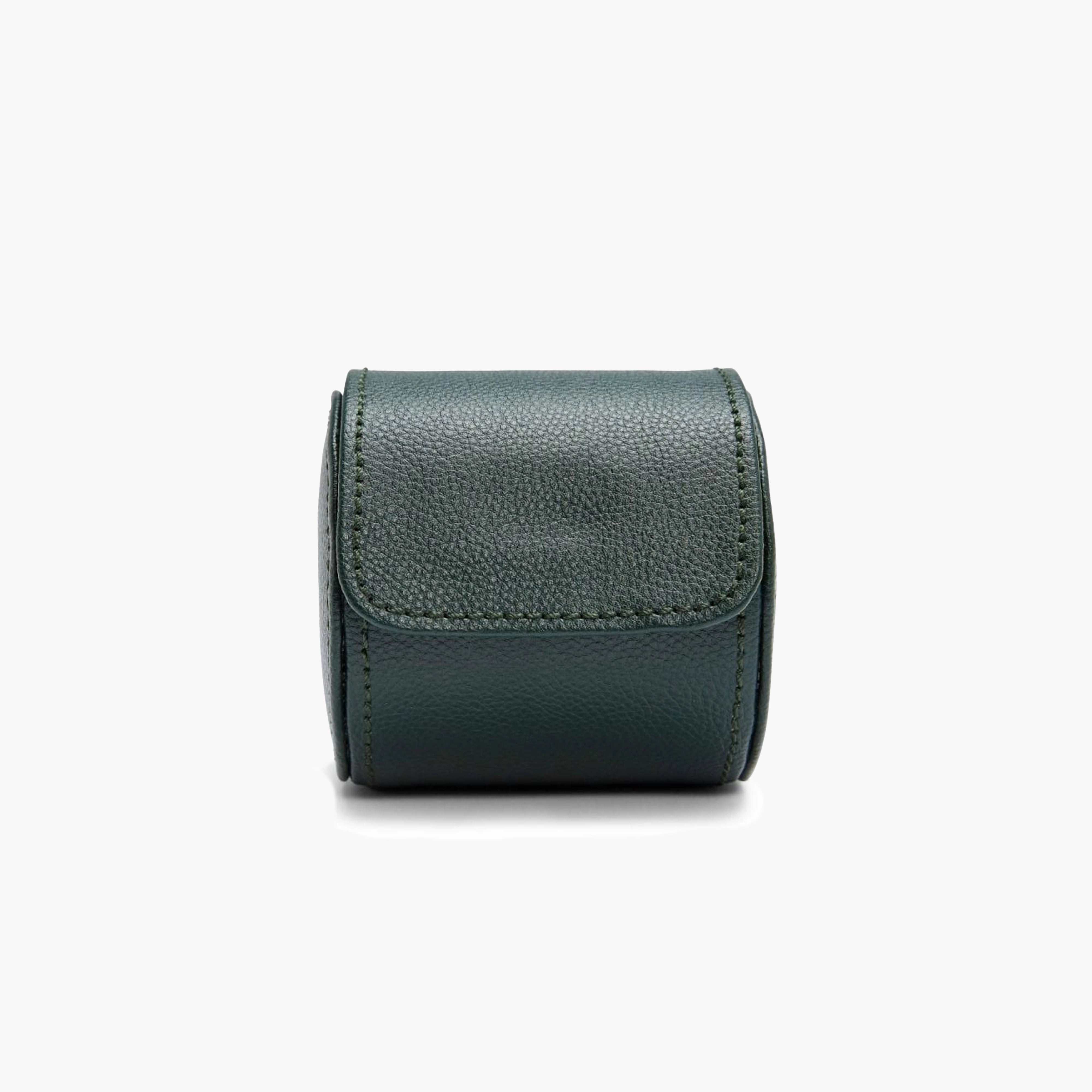 WOLF British Racing Single Watch Roll in Green