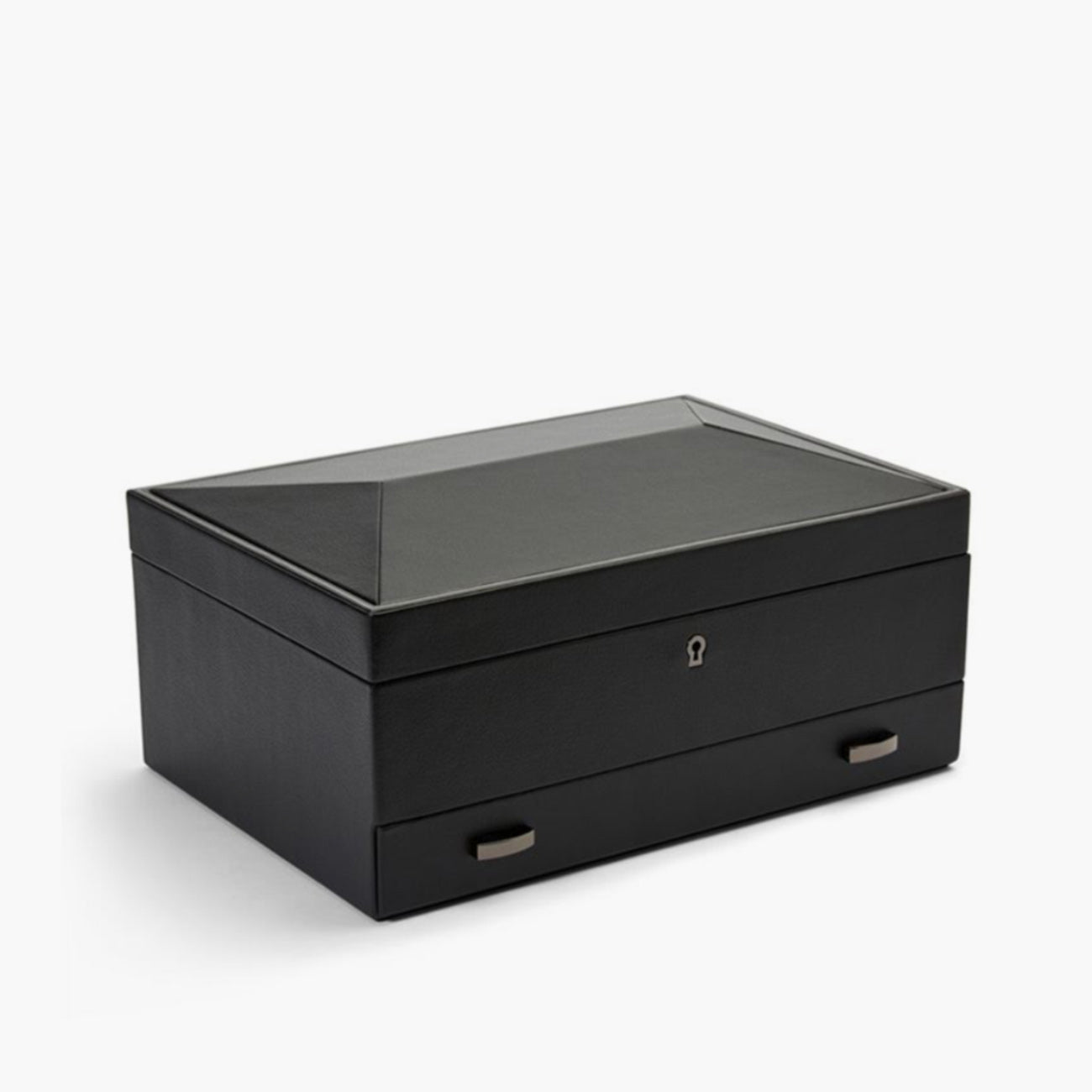 WOLF British Racing Watch Box 10-Piece in Black