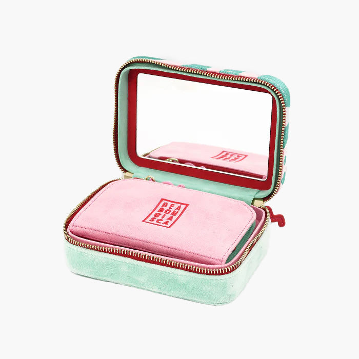 WOLF Bea Bongiasca Travel Zip Case in Jade