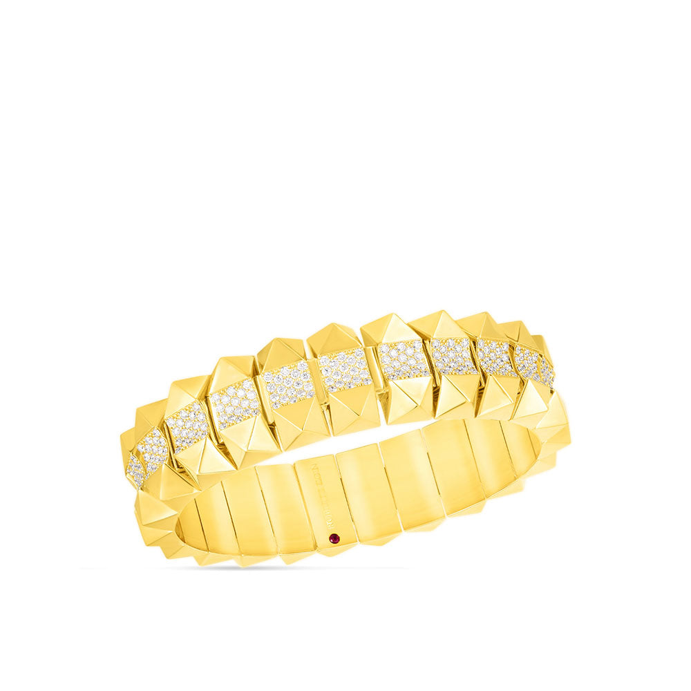 Roberto Coin Obelisco Diamond Cuff Bracelet