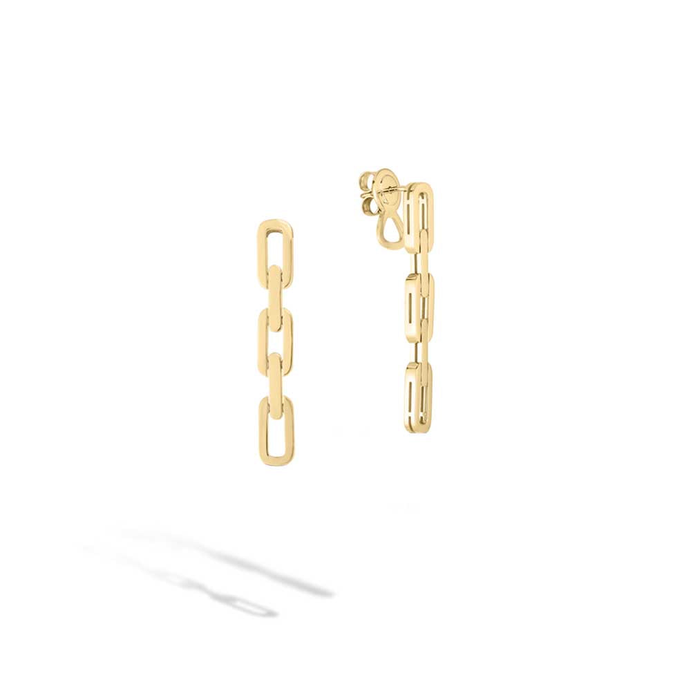Roberto Coin Navarra Link Dangle Earrings