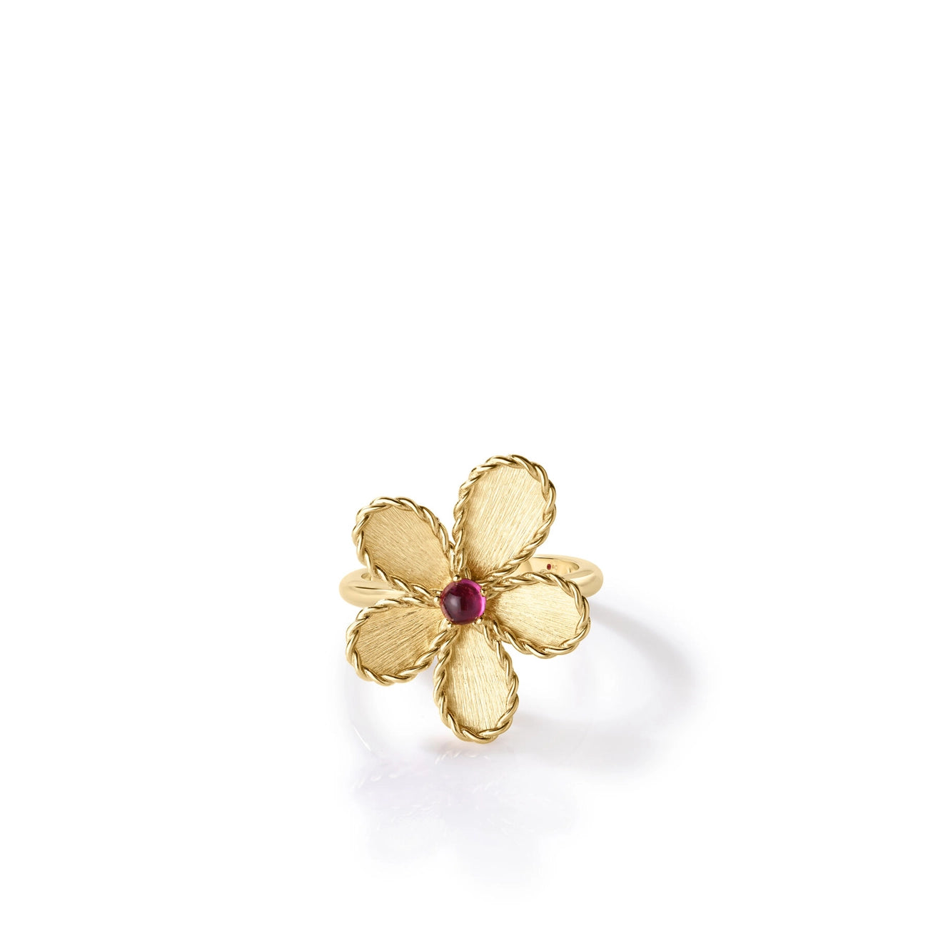 Roberto Coin Jasmine Flower Rubellite Ring