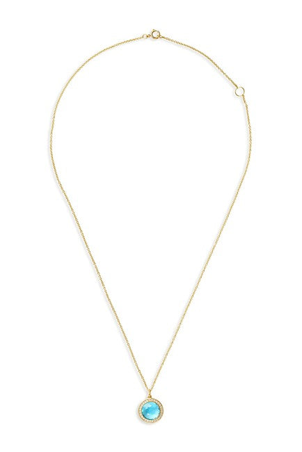 Ippolita Lollipop Mini Blue Topaz Necklace