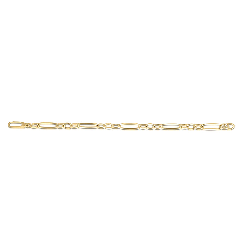 Roberto Coin Alternating Oval Link Bracelet