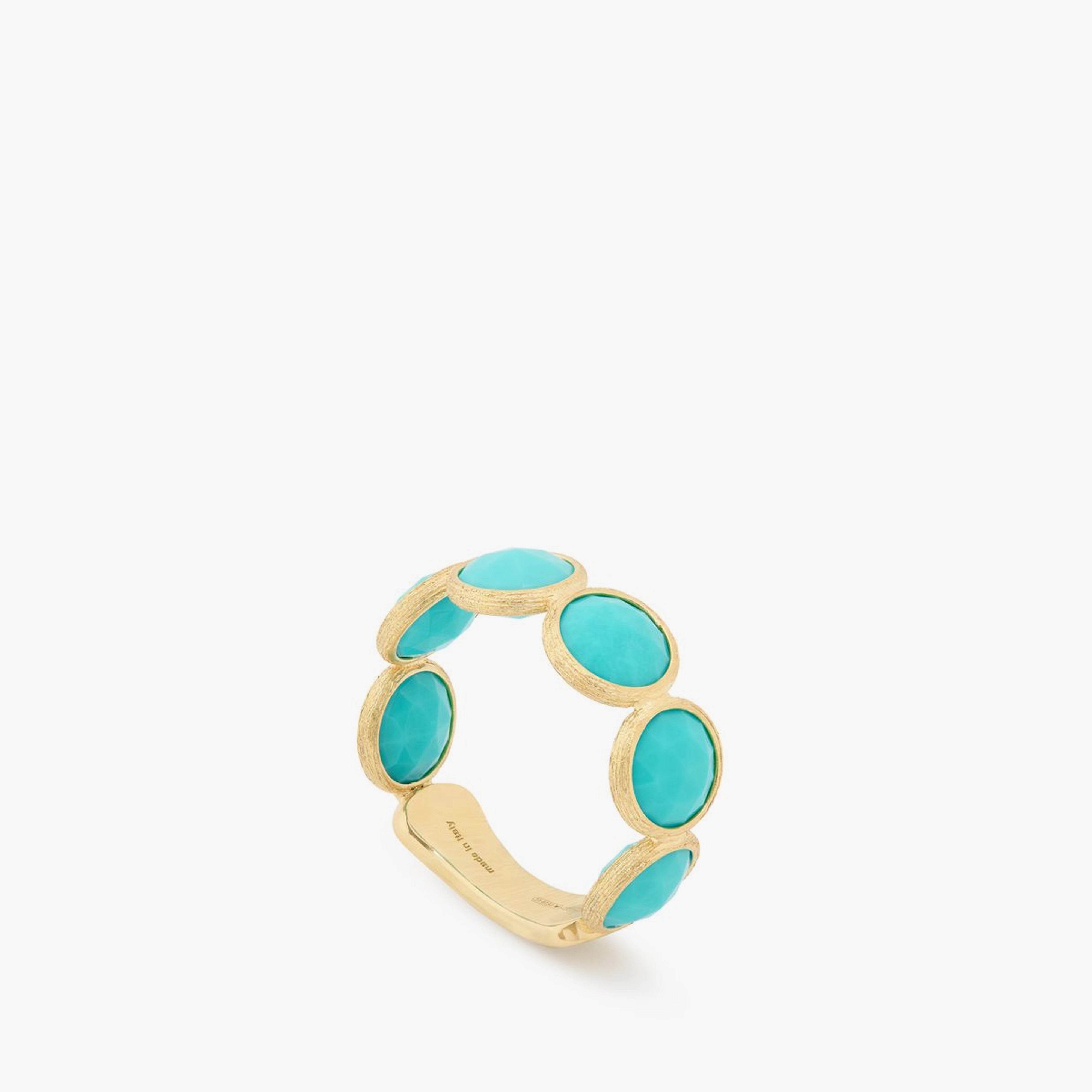 Marco Bicego Jaipur Color Five-Stone Turquoise Band