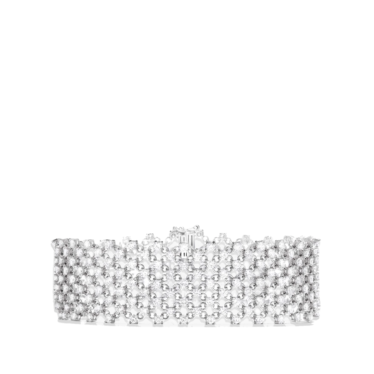 11.50 Carat Silk Mesh Diamond Bracelet