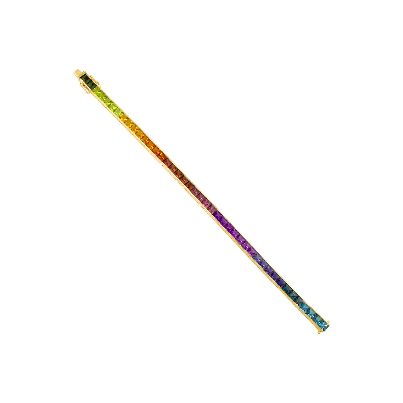 Bellarri Eternal Love Rainbow Gemstone 5mm Bracelet