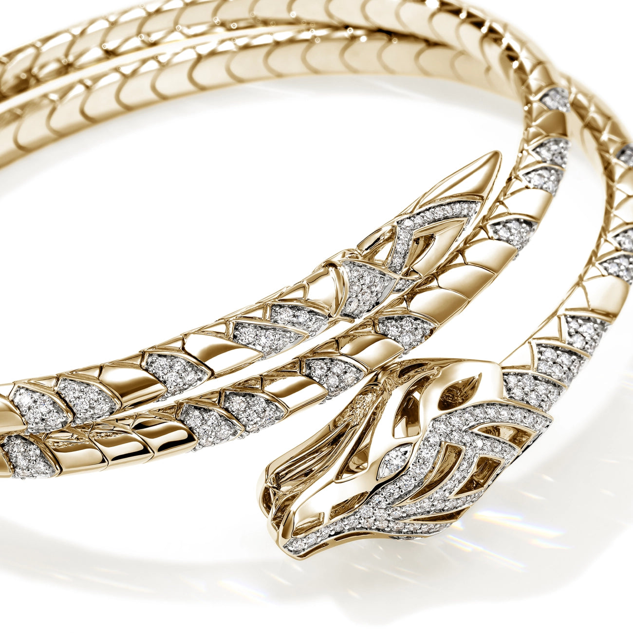 John Hardy Artisan Series Naga Flex Coil Bracelet