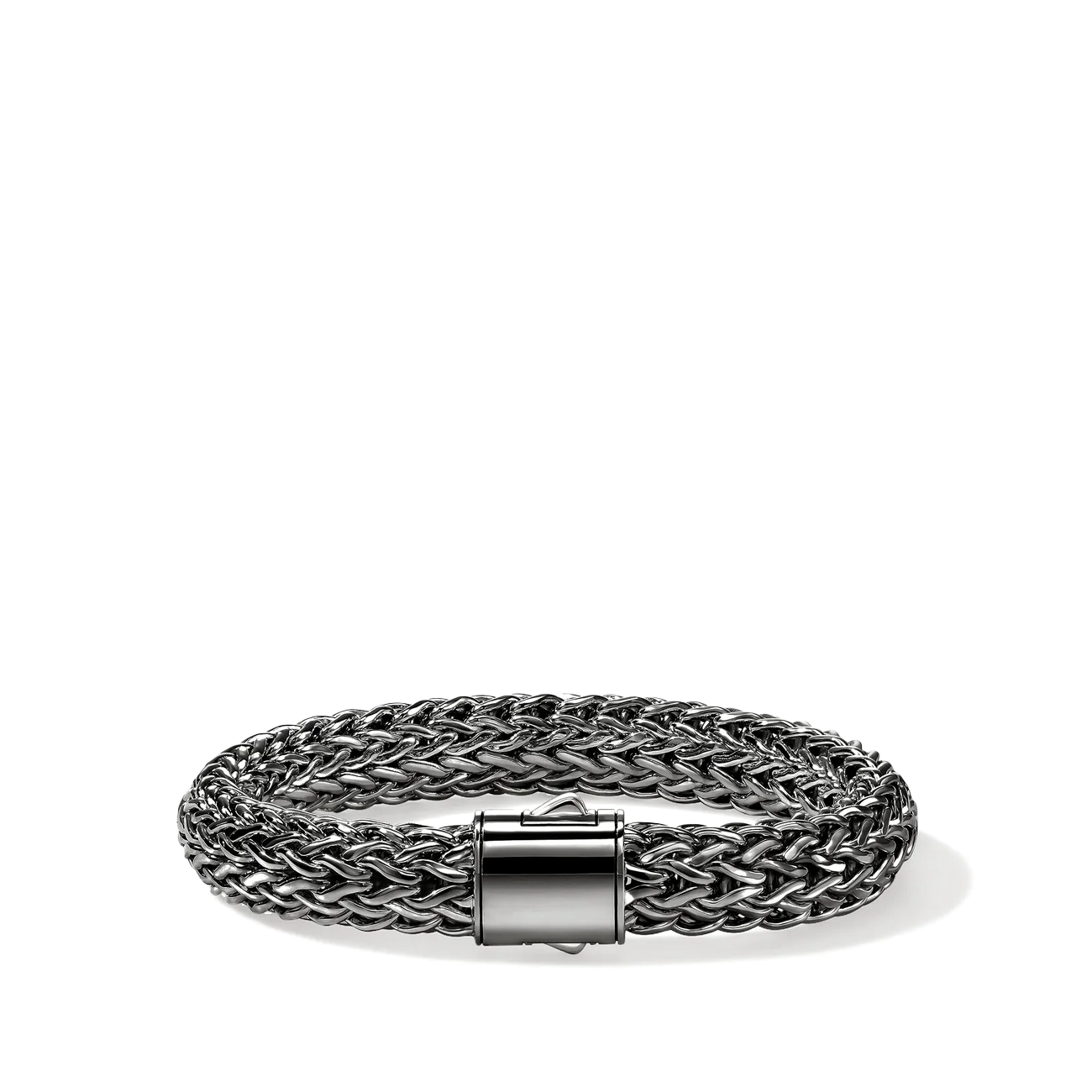 John Hardy Icon Dark Silver 10.5mm Bracelet