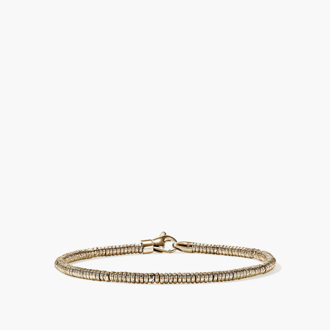 John Hardy 2.5mm Gold Heishi Bracelet