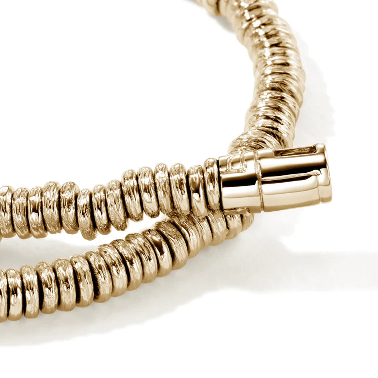 John Hardy Heishi Gold Rondel Bracelet