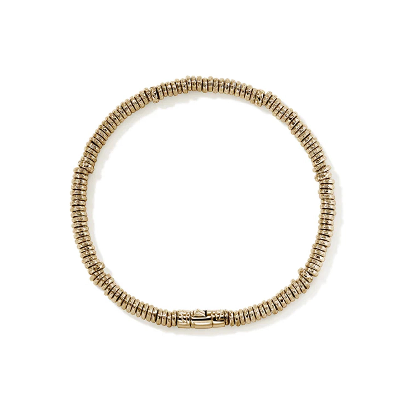 John Hardy Heishi Gold Rondel Bracelet