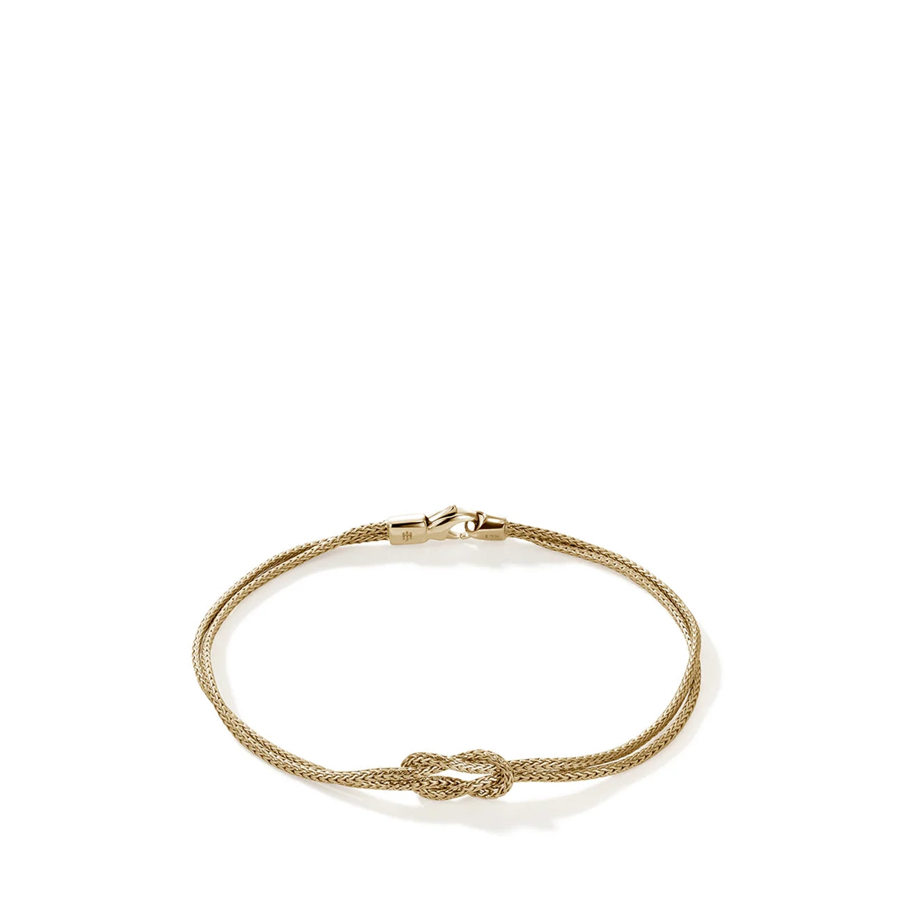 John Hardy Love Knot Double Row Chain Bracelet