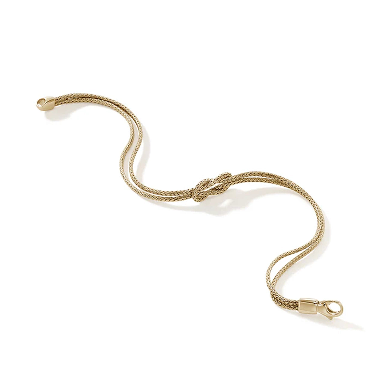 John Hardy Love Knot Double Row Chain Bracelet