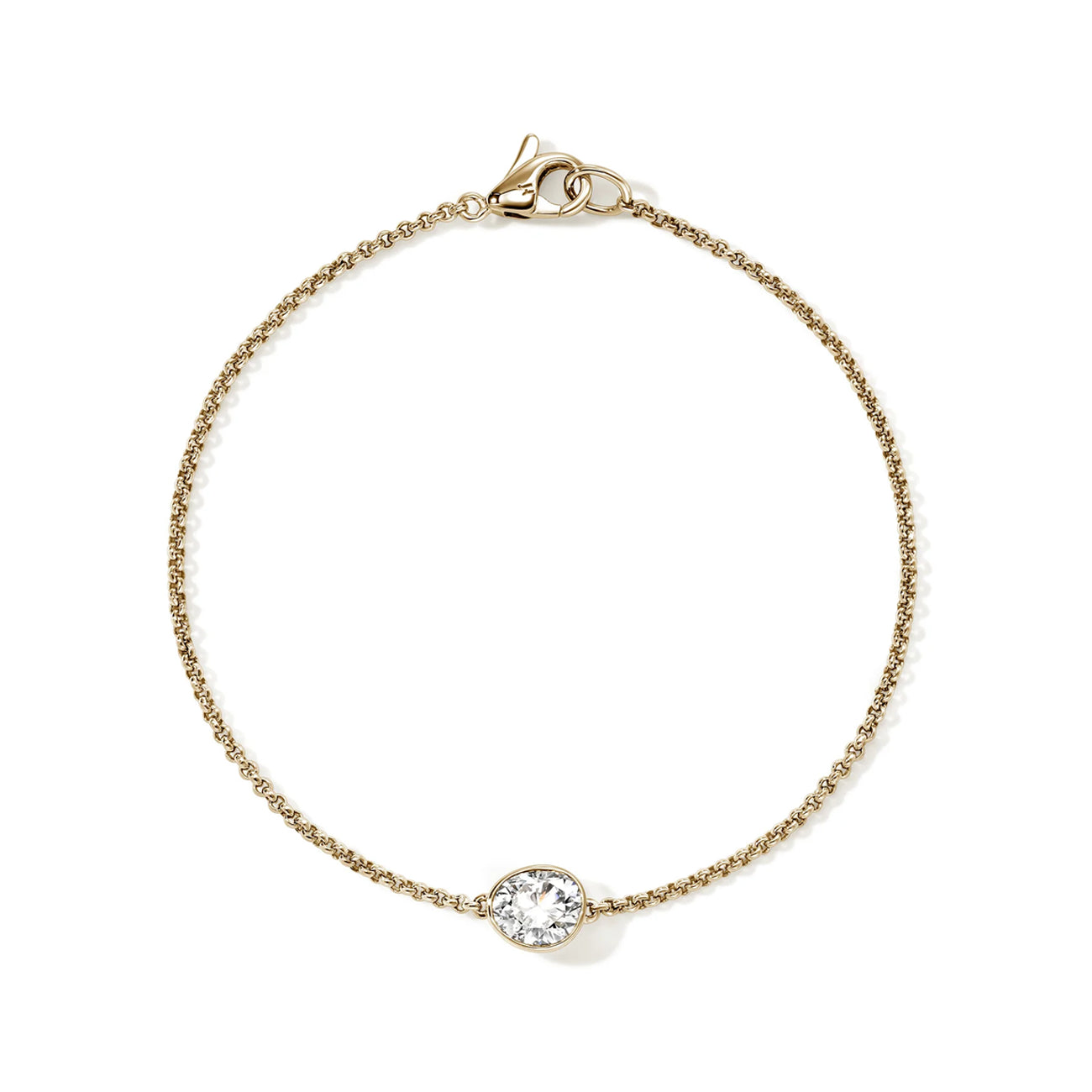 John Hardy Lovestruck 0.75ctw Lab Grown Diamond Bracelet