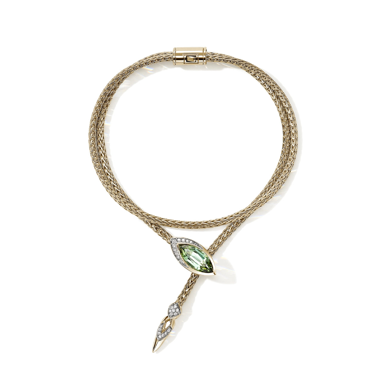 John Hardy Artisan Series Naga Double Row Bracelet