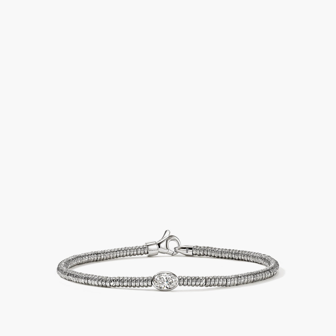 John Hardy Lovestruck Heishi Diamond Bracelet