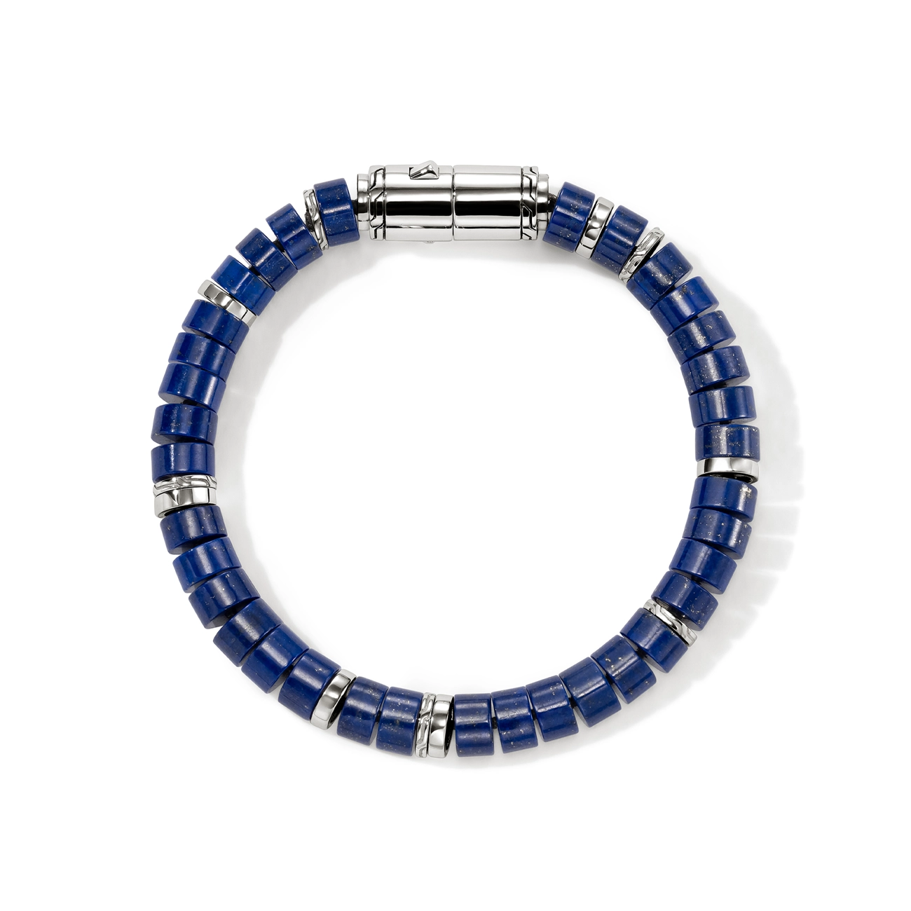 John Hardy Heishi Lapis Lazuli 8mm Beaded Bracelet