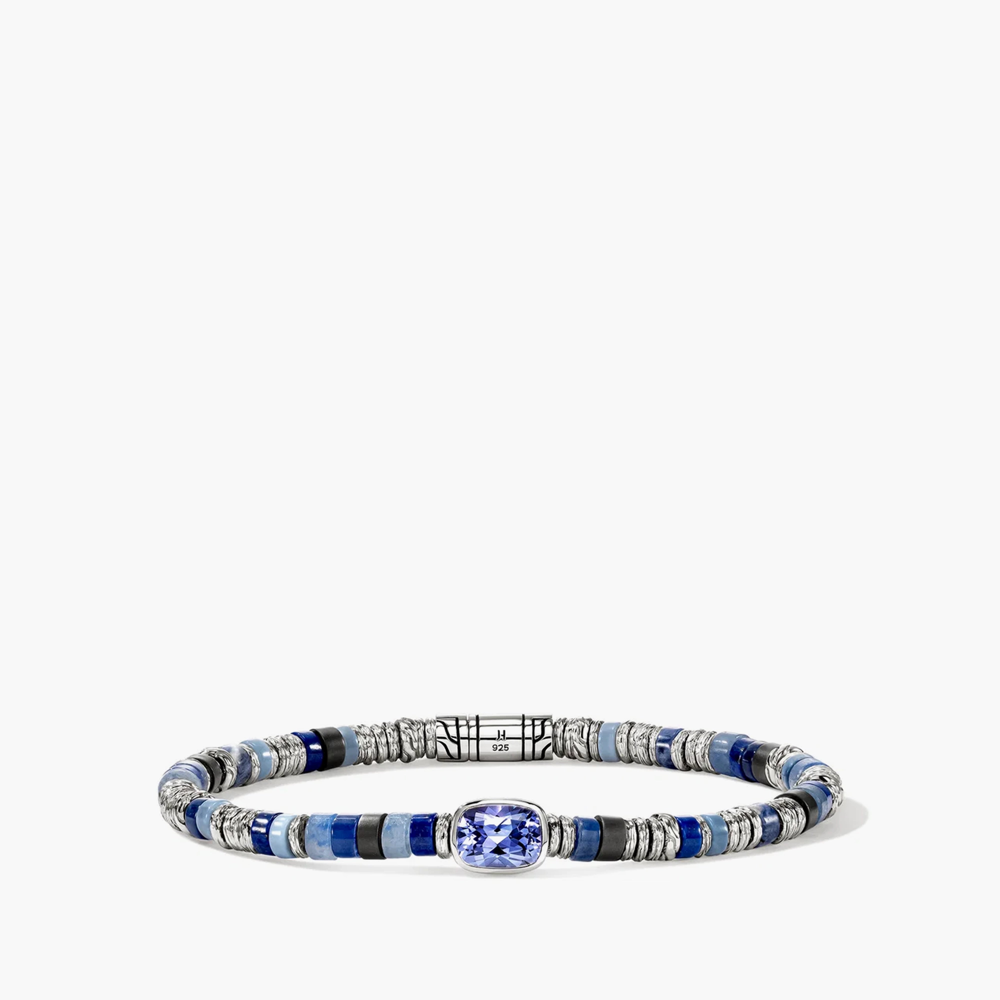 John Hardy Heishi Gem 4mm Tanzanite Bracelet