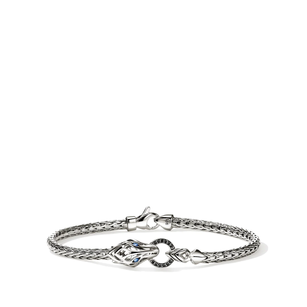 John Hardy Naga Black Sapphire 3.5mm Bracelet