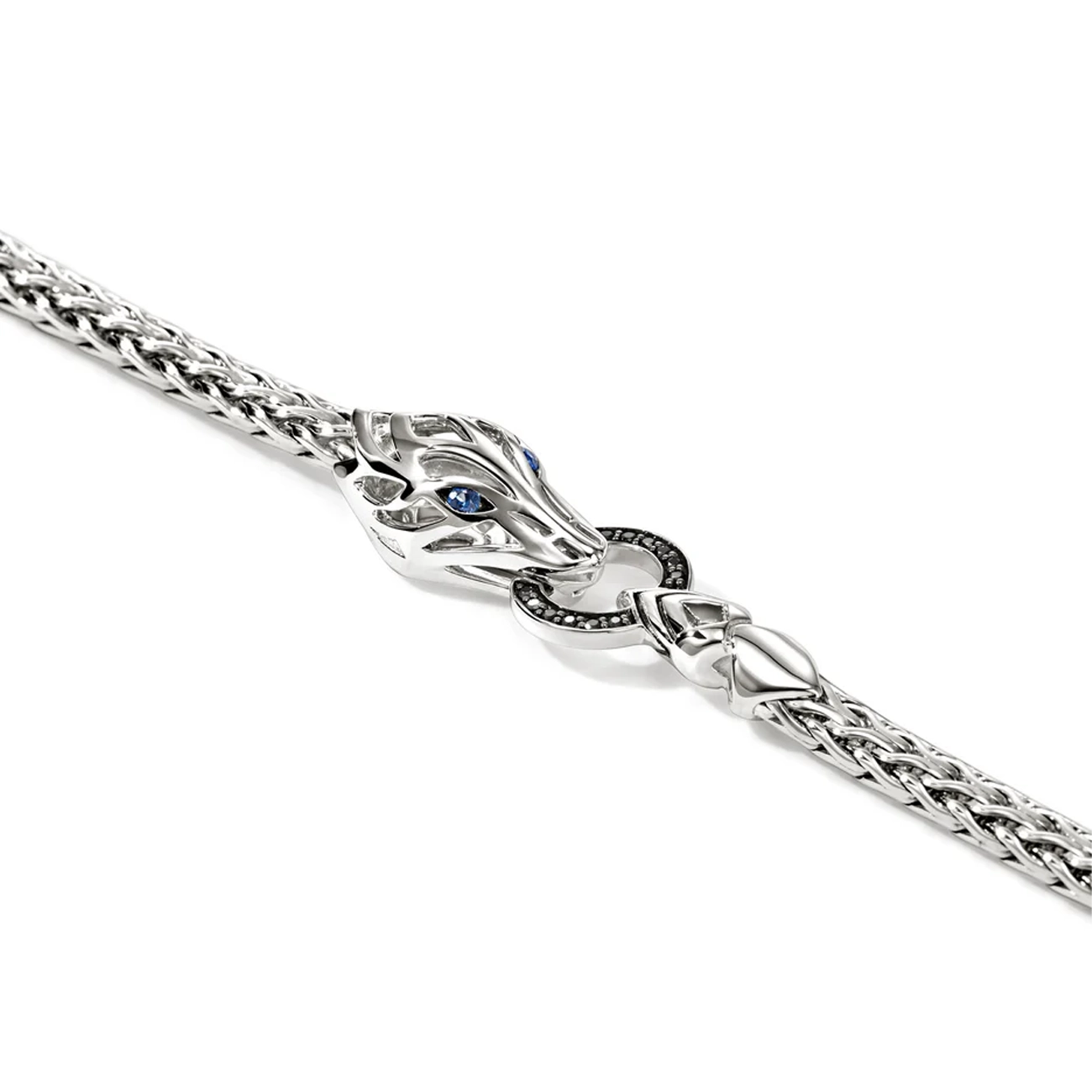 John Hardy Naga Black Sapphire 3.5mm Bracelet