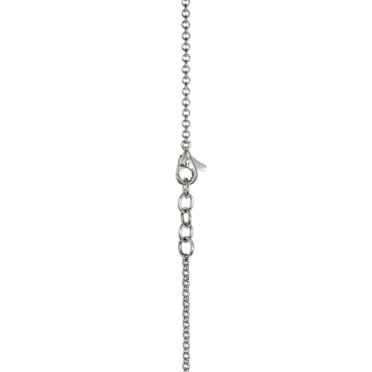 John Hardy Essential Silver and Gold Chain Link 2mm Bracelet