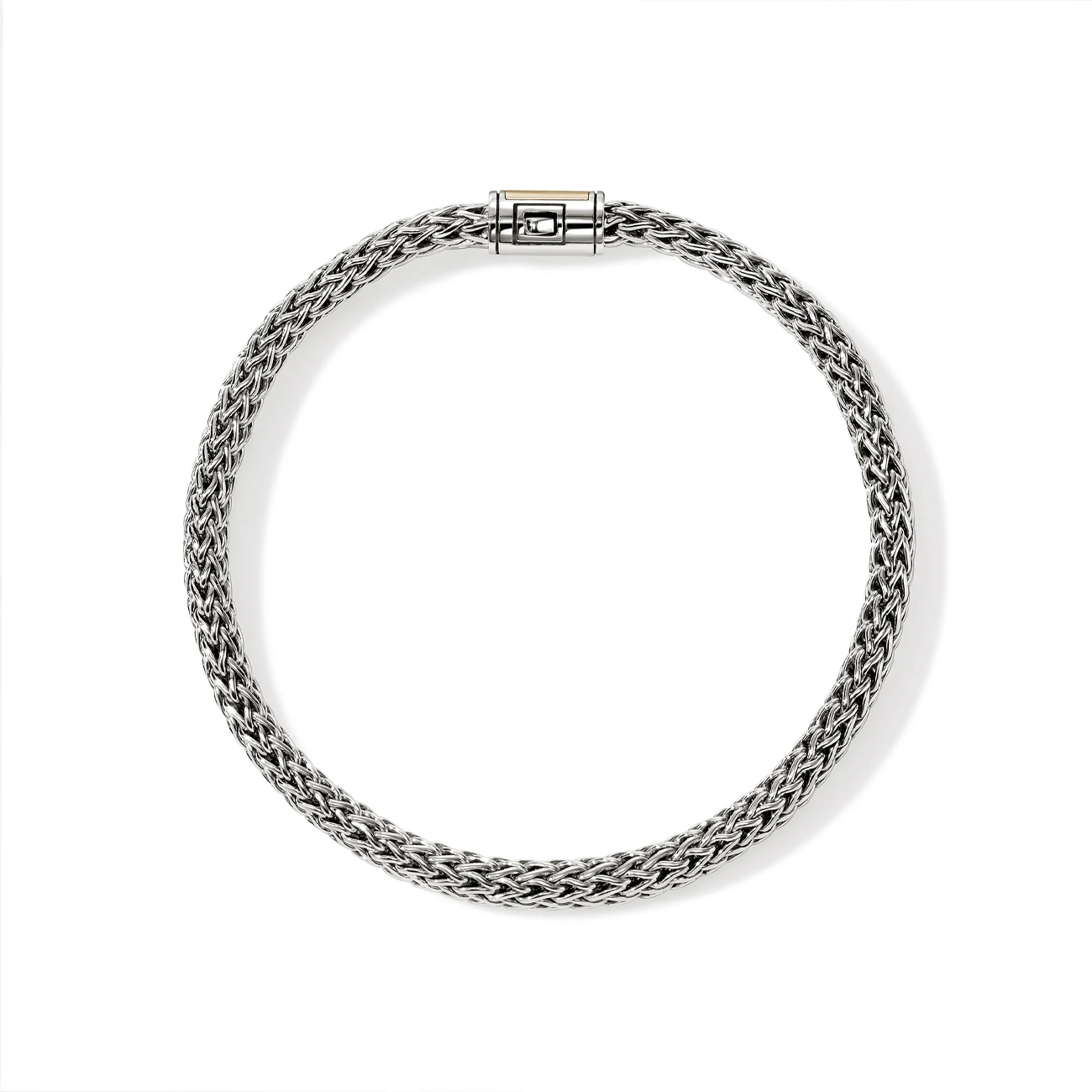 John Hardy Icon Silver and Gold 5mm Bracelet