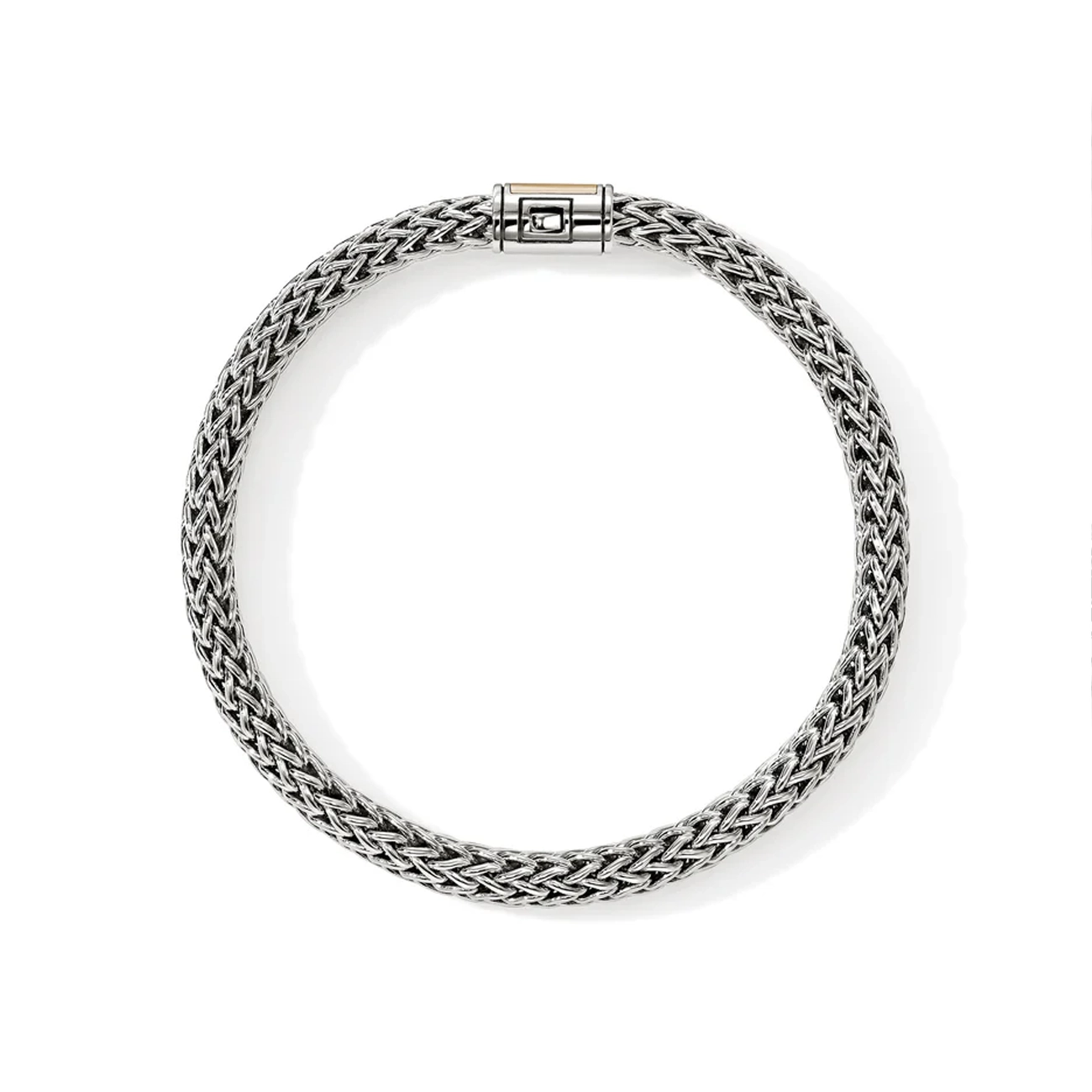 John Hardy Icon Silver and Gold 7.5mm Bracelet